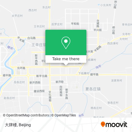 大牌楼 map
