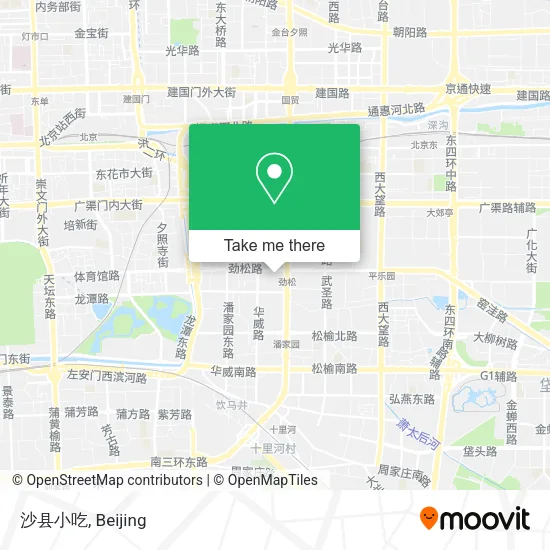 沙县小吃 map