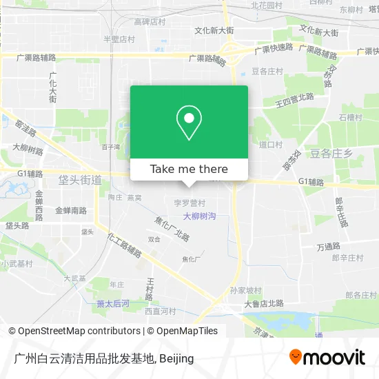 广州白云清洁用品批发基地 map