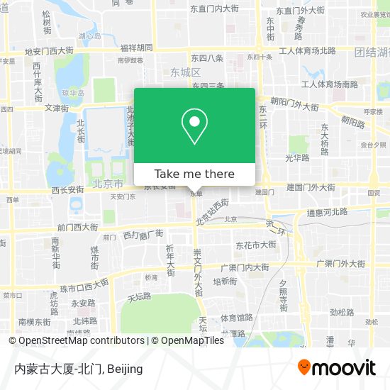 内蒙古大厦-北门 map
