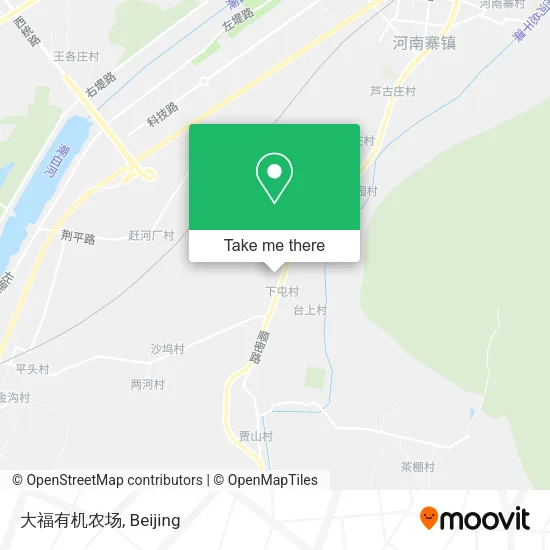 大福有机农场 map