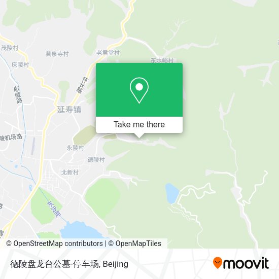 德陵盘龙台公墓-停车场 map