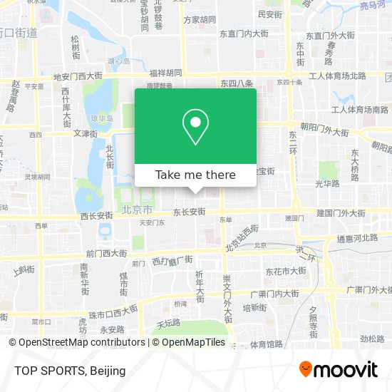 TOP SPORTS map