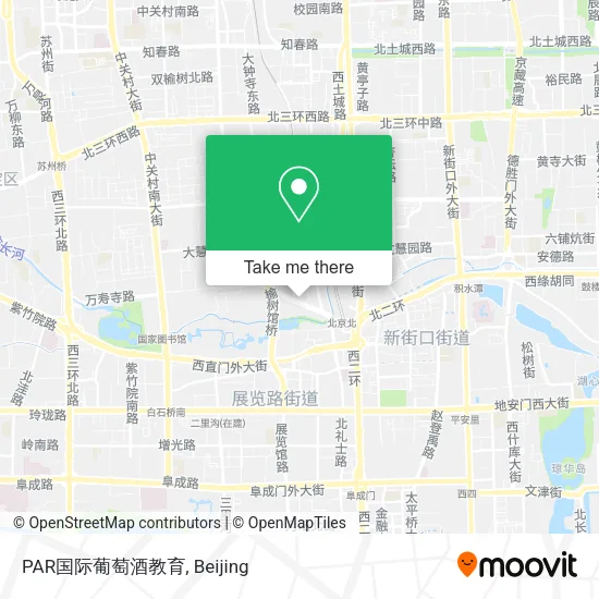 PAR国际葡萄酒教育 map