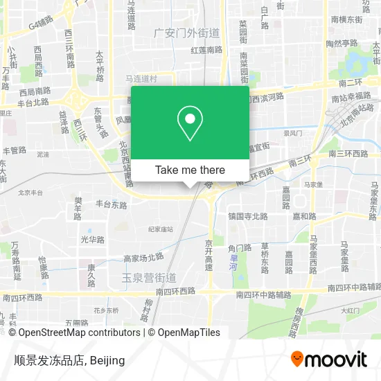 顺景发冻品店 map
