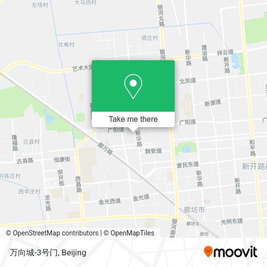 万向城-3号门 map