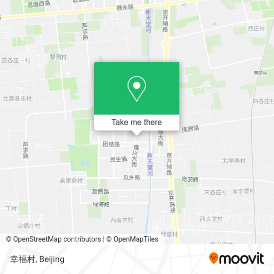 幸福村 map