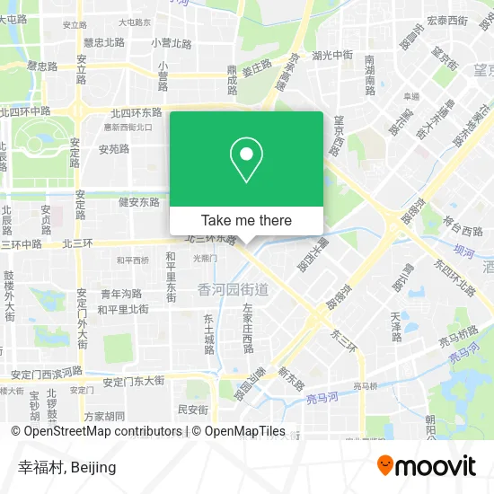 幸福村 map