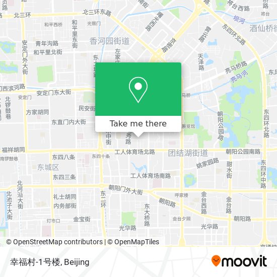 幸福村-1号楼 map
