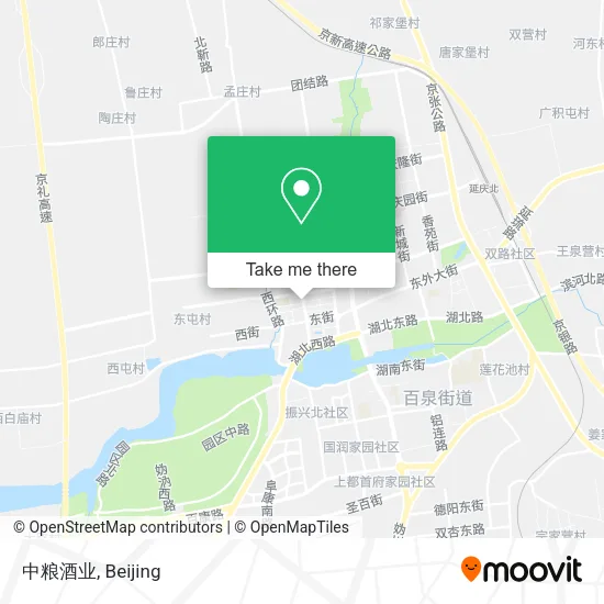 中粮酒业 map