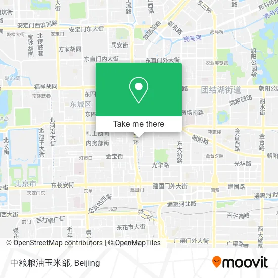 中粮粮油玉米部 map