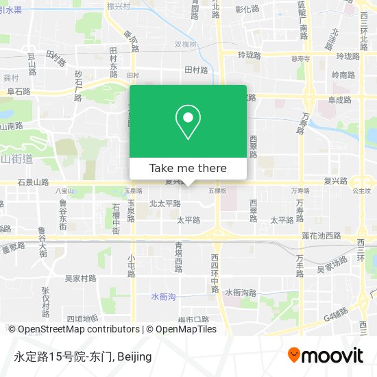 永定路15号院-东门 map