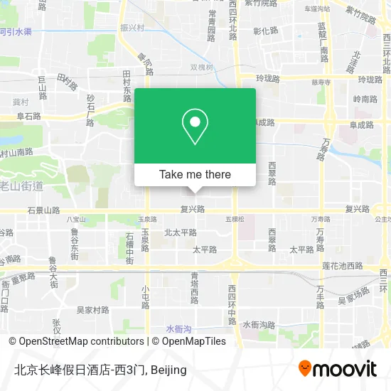 北京长峰假日酒店-西3门 map