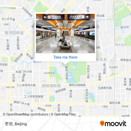 枣营 map