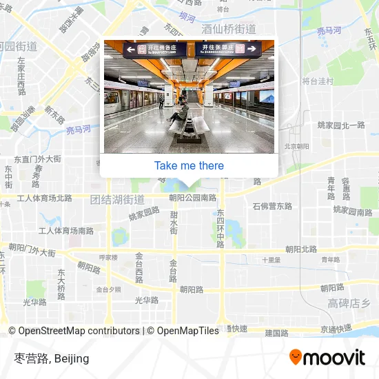 枣营路 map