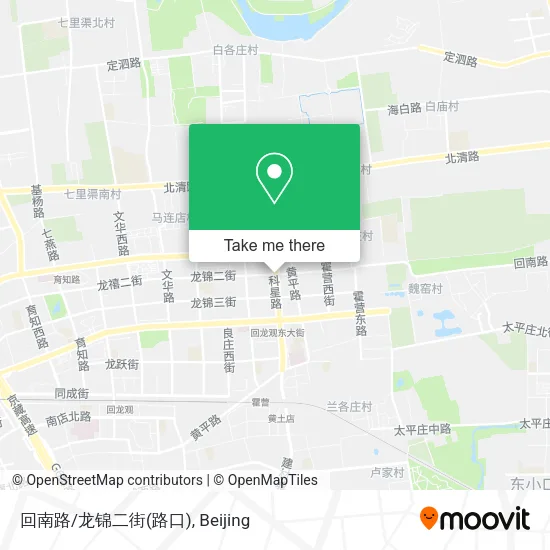 回南路/龙锦二街(路口) map