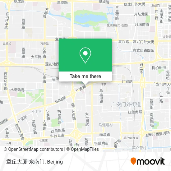 章丘大厦-东南门 map