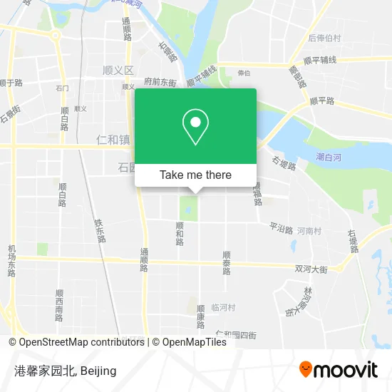 港馨家园北 map