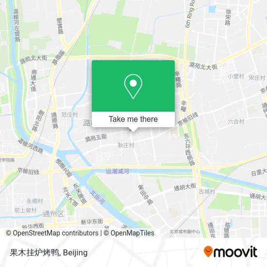 果木挂炉烤鸭 map