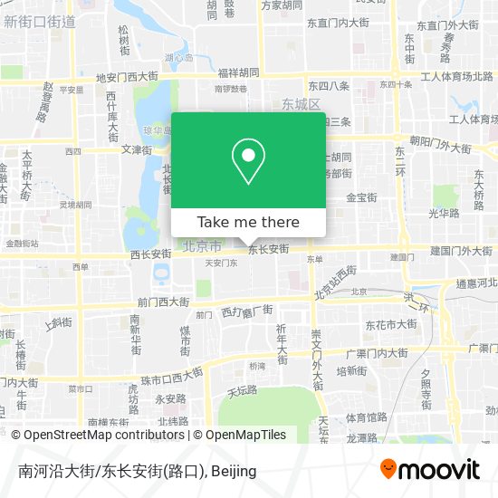南河沿大街/东长安街(路口) map