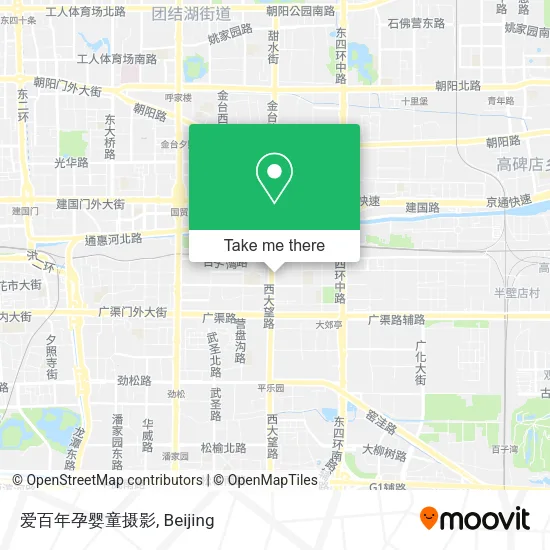 爱百年孕婴童摄影 map