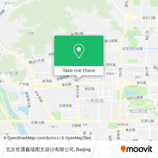 北京世通鑫瑞图文设计有限公司 map