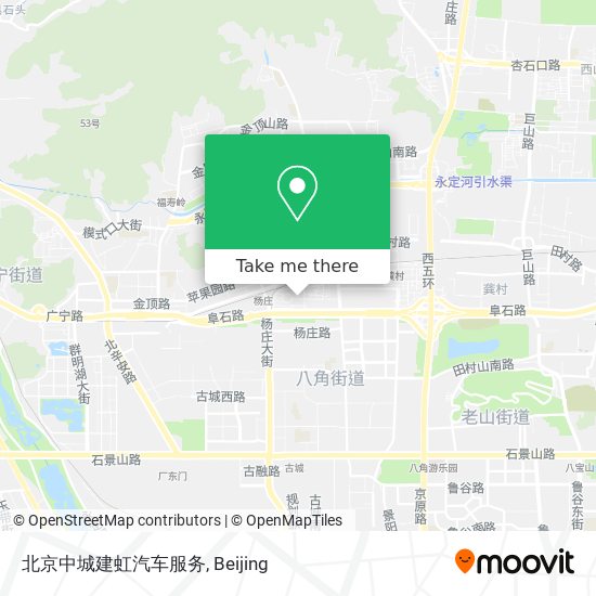 北京中城建虹汽车服务 map