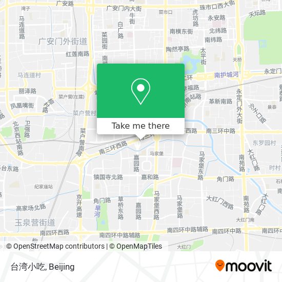 台湾小吃 map