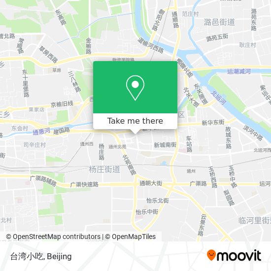 台湾小吃 map