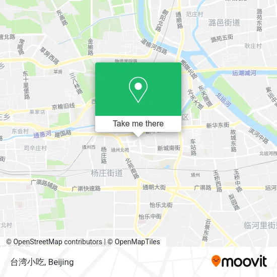 台湾小吃 map