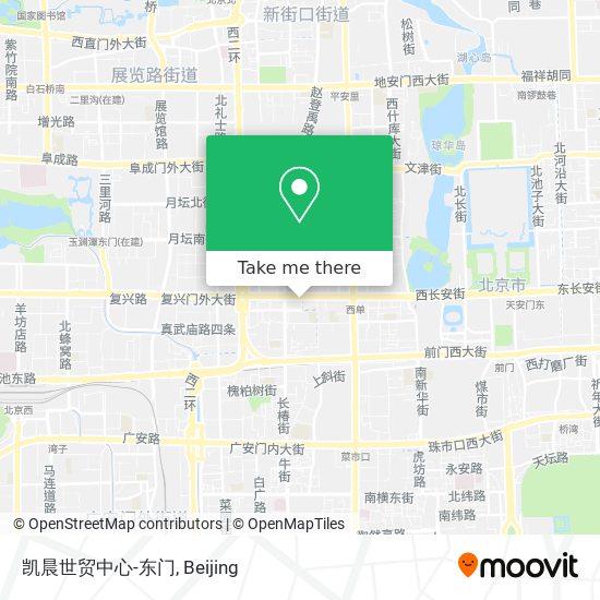 凯晨世贸中心-东门 map
