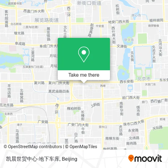 凯晨世贸中心-地下车库 map