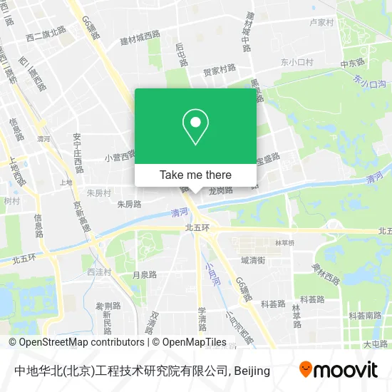中地华北(北京)工程技术研究院有限公司 map