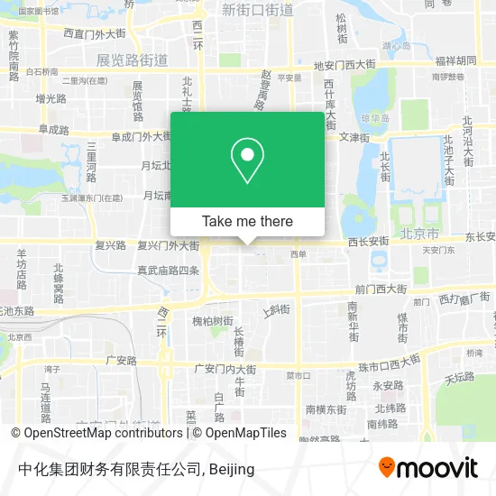 中化集团财务有限责任公司 map