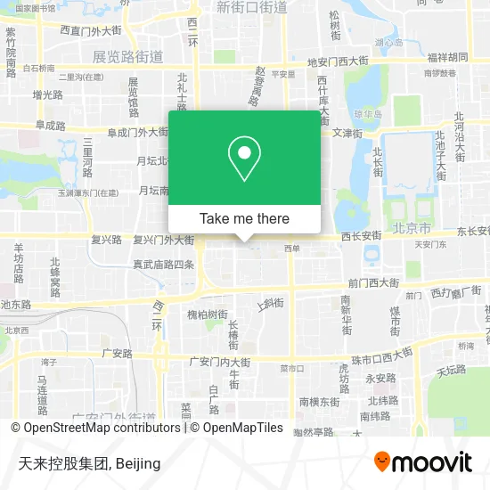 天来控股集团 map