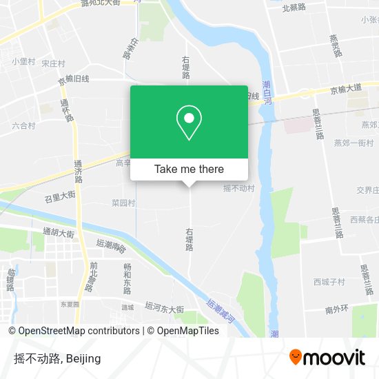 摇不动路 map