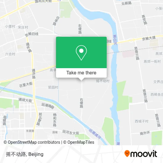 摇不动路 map