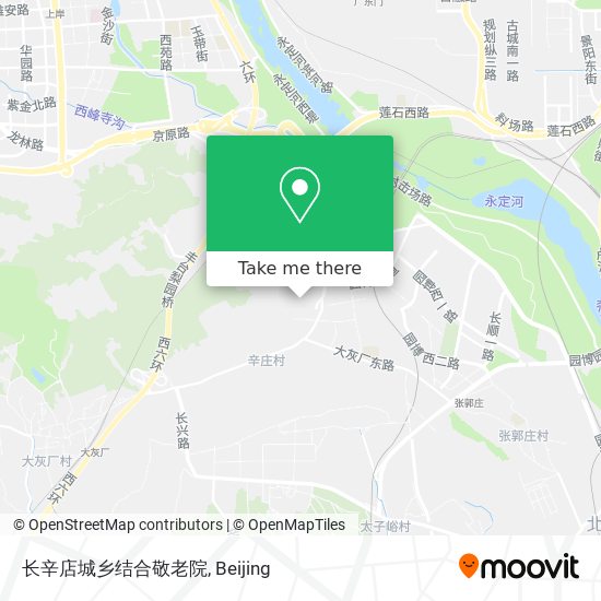 长辛店城乡结合敬老院 map