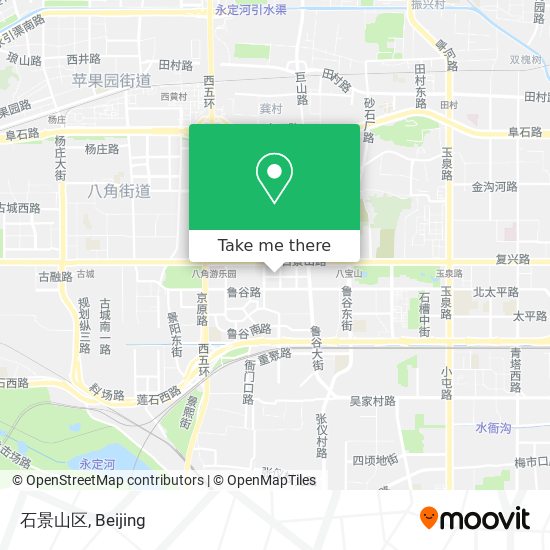 石景山区 map