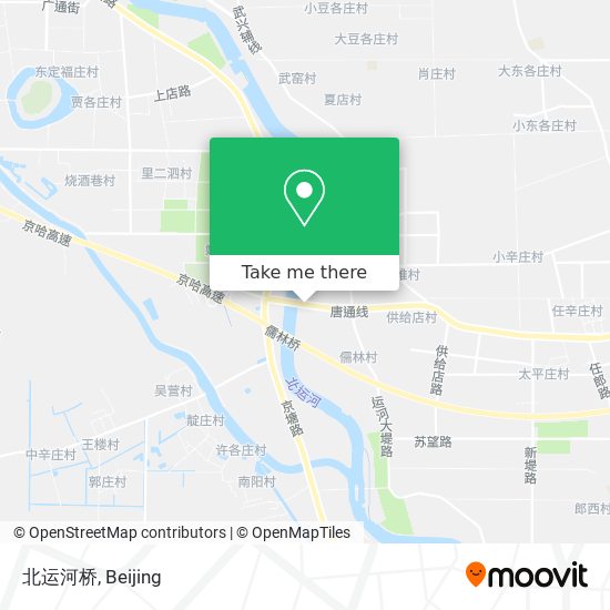北运河桥 map