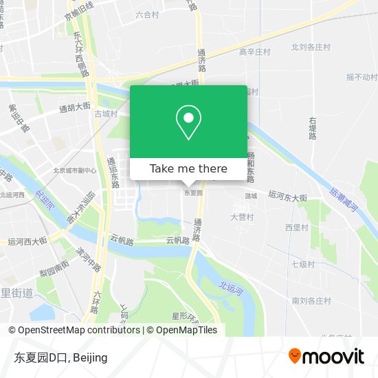 东夏园D口 map