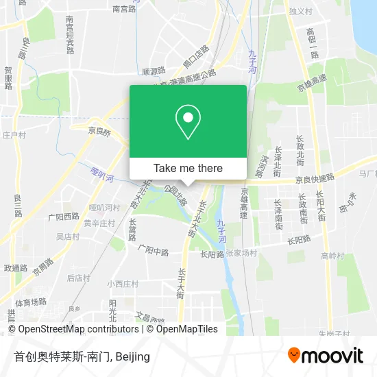 首创奥特莱斯-南门 map