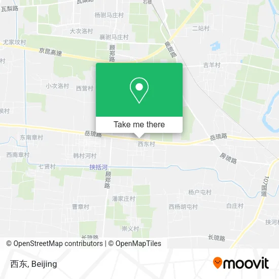 西东 map