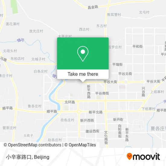 小辛寨路口 map