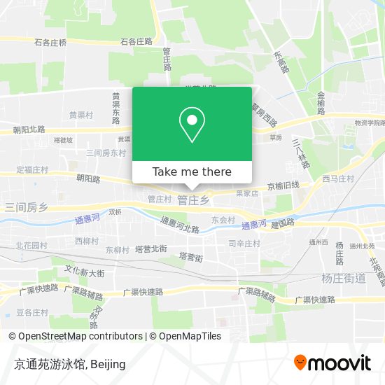 京通苑游泳馆 map