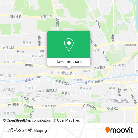 京通苑-25号楼 map