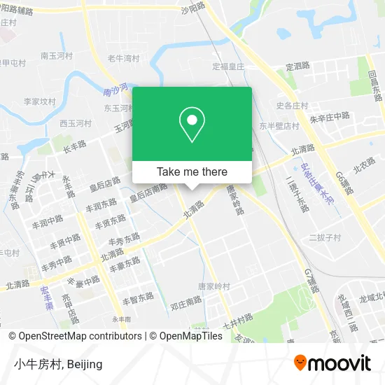 小牛房村 map
