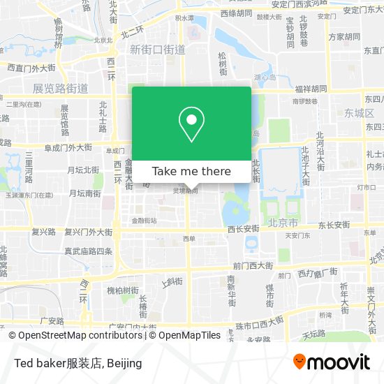 Ted baker服装店 map