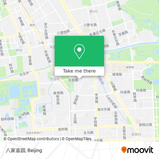 八家嘉园 map
