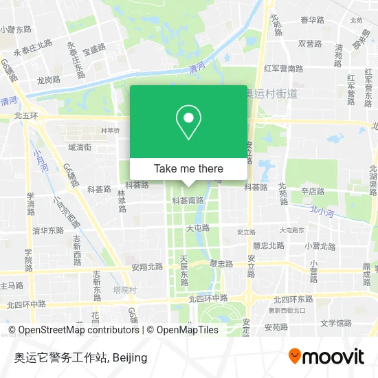 奥运它警务工作站 map